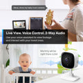 TP-Link Tapo 2K Indoor Home Security WiFi Camera, Up to 30ft Night Vision, Privacy Mode, Sound & Light Alarm, Up to 512 GB microSD Card Slot, Two-Way Audio, Works w/Alexa and Google (Tapo C110) 🍁 All In One Marketplace Canada