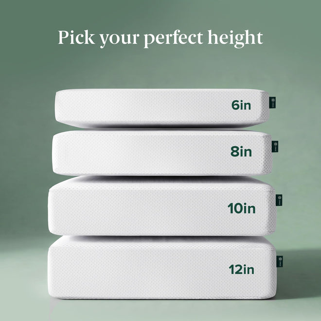 Zinus Full Mattress - 6 Inch Green Tea Cooling Gel Memory Foam Mattress, Pressure Relief, for Cool Sleep, CertiPUR-US Certified Foam, Mattress in a Box, 10-Year Warranty, Full Size 🍁 All In One Marketplace Canada