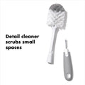 OXO Tot Bottle Brush with Nipple Cleaner and Stand – Gray, 2-Pack 🍁 All In One Marketplace Canada
