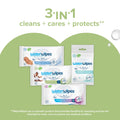 WaterWipes Sensitive+ Baby & Toddler Wipes, 3-in-1, Cares, Protects, 99.9% Water, Textured Clean, Unscented & Hypoallergenic, 540 Count (Pack of 9) 🍁 All In One Marketplace Canada