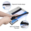 Paper Cutter, Paper Cutting Machine, 12 "A4 Cutting Length, 10 Sheet Capacity, with Safety Protection Device and Blade Lock, Suitable for Office, School or Commercial usePaper Cutter 🍁 All In One Marketplace Canada