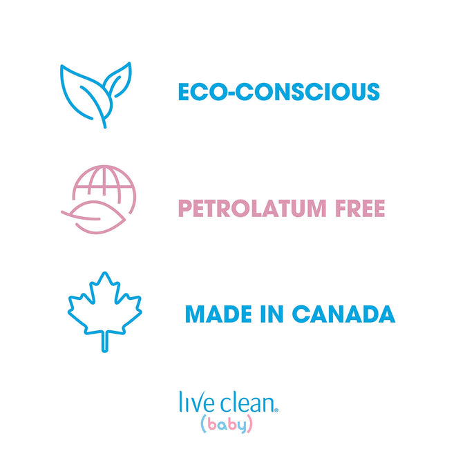 Live Clean Baby Gentle Moisture Baby Essentials Gift Set, 4 Count 🍁 All In One Marketplace Canada