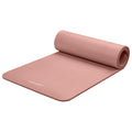 Retrospec Solana Yoga Mat 1/2 inches Thick w/Nylon Strap for Men & Women - Non Slip Excercise Mat for Yoga, Pilates, Stretching, Floor & Fitness Workouts, Rose 🍁 All In One Marketplace Canada