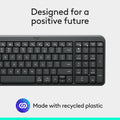 Logitech K250 Bluetooth Keyboard with Numpad, Easy Connectivity, Compact Wireless Keyboard Made with Recycled Plastic, Spill-Resistant, Comfortable Keys - Windows/MacOS - Graphite 🍁 All In One Marketplace Canada
