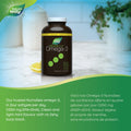 Nature's Way NutraSea Omega 3 Softgels Supplement with Fish Oil – Zesty Lemon Flavour – Heart & Brain Support for Kids Ages 6+ and Adults – EPA & DHA, 240 Softgels, Value Size 🍁 All In One Marketplace Canada