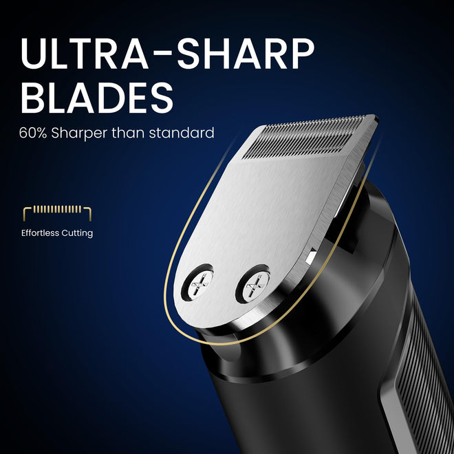 Ufree 3-in-1 Beard Trimmer for Men, Waterproof Electric Razor Shaver for Facial Hair, Rechargeable Hair Trimmer Clippers Grooming Kit, Gifts for Husband Father 🍁 All In One Marketplace Canada