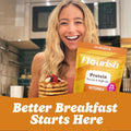 Flourish Protein Pancake & Waffle Mix with Whey Protein, No Added Sugar, High in Fiber - Just Add Water - Buttermilk Flavour, 430 g Each (2 Pack) - Made in Canada 🍁 All In One Marketplace Canada