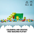 LEGO DUPLO Classic Deluxe Brick Box 10914 Starter Set - Features Storage Box, Bricks, Duplo Figures, Dog, and Car, Creative Play, Great Early Learning Toy for Toddlers Ages 18+ Months 🍁 All In One Marketplace Canada