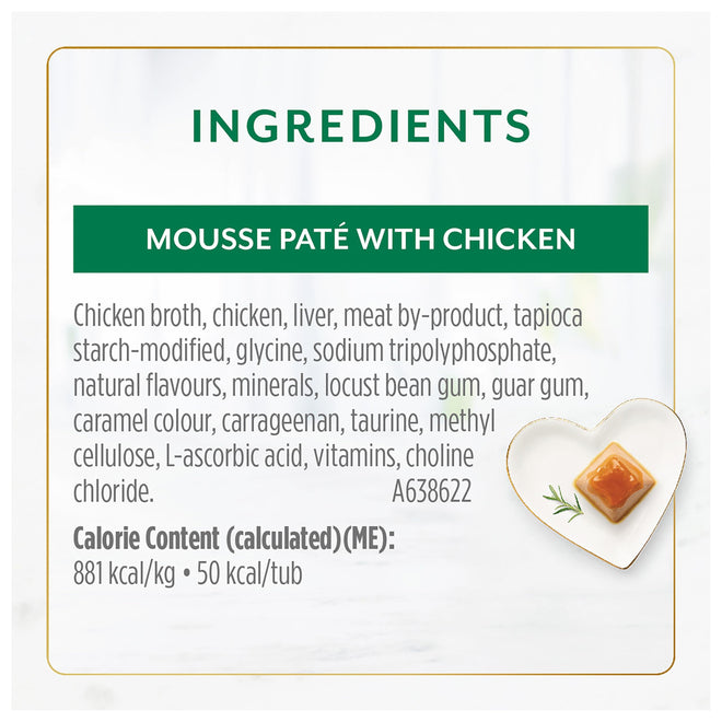 Fancy Feast Gems Wet Cat Food, Mousse Pâté with Chicken 57g (2 Pack x 8) 🍁 All In One Marketplace Canada