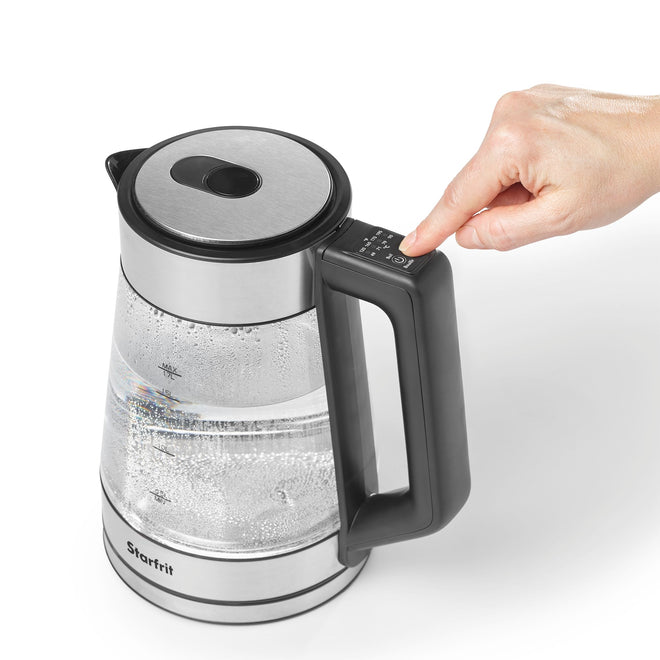 Starfrit Electric Glass Kettle, 1.7L, 5 Temperature Settings 🍁 All In One Marketplace Canada