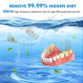Upgraded Ultrasonic Retainer Cleaner Machine, 45kHz Ultrasonic Dentures Cleaner for Night Guards, Braces, Aligner, Toothbrush, Jewelry and More, 200ML Capacity, Black1 🍁 All In One Marketplace Canada