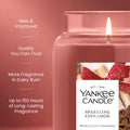Yankee Candle Large Jar Scented Candle with up to 150 Hour Burn Time, Premium Plant Wax Blend for Cleaner Consistent Burn and Room Filling Fragrance, 22 oz, Sparkling Cinnamon 🍁 All In One Marketplace Canada