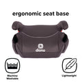 Diono Solana 2022, No Latch, Pack of 2 Backless Booster Car Seats, Lightweight, Machine Washable Covers, Cup Holders, Black Charcoal 🍁 All In One Marketplace Canada