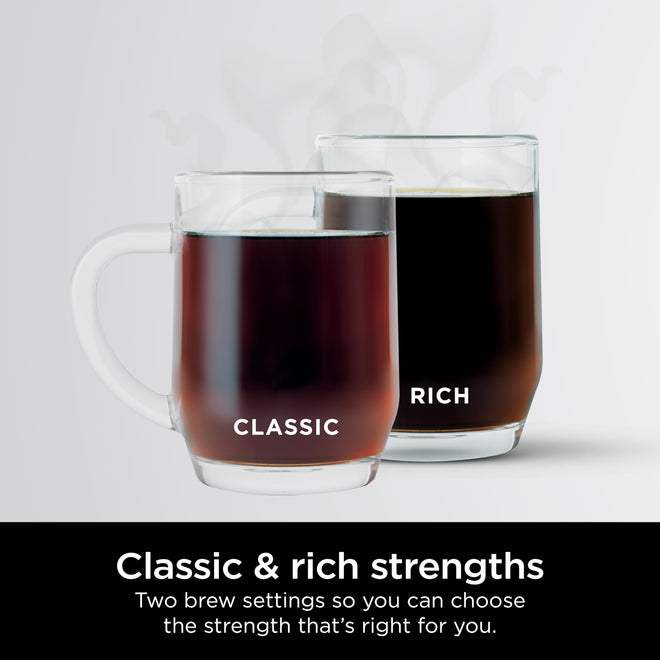 Ninja 12-Cup Programmable Coffee Maker with Glass Carafe – Classic & Rich Brew Styles, Delay Brew & Removable 60oz Water Reservoir, Black/Stainless Steel, CE250C (Canadian Version) 🍁 All In One Marketplace Canada