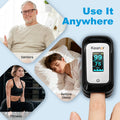 Pulse Oximeter, Oxygen Meter Finger Monitor with Alarm & PI, Finger Pulse Oximeter for SpO2 Blood Oxygen Saturation & Heart Rate, Portable O2 Monitor for Adults & Kids, Batteries & Lanyard Included 🍁 All In One Marketplace Canada