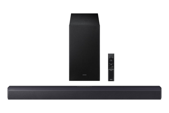 Samsung Sound Bar HW-B53CF/ZC, 2.1 Channel, Subwoofer, 300 watts, Surround Sound, Dolby Digital, DTS Virtual:X, Adaptive Sound, Bluetooth, HDMI ARC, Game Mode, Soundbar 🍁 All In One Marketplace Canada