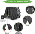10L0L Universal 2-4 Passenger Golf Cart Cover for EZGO, Club Car and Yamaha, Waterproof Sunproof and Durable, Black 🍁 All In One Marketplace Canada