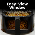 Chefman Air Fryer – 4 QT Compact Airfryer for Quick & Easy Meals, Features Hi-Fry Technology for Extra Crisp, Easy-View Window, Touch Controls with 4 Presets, Nonstick & Dishwasher Safe Basket - Black 🍁 All In One Marketplace Canada