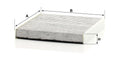MANN-FILTER CUK 26 009 Cabin Air Filter with Activated Carbon 🍁 All In One Marketplace Canada