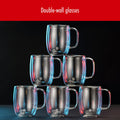 ZWILLING Sorrento Plus 2 Piece Insulated Double-Wall Borosilicate Glass Coffee Mug - 355 ml 🍁 All In One Marketplace Canada