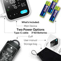 Bluetooth Blood Pressure Machine for Home Use – Easy@Home Smart BP Monitor with Free MyHeartPal App, Voice Function & LED Screen, Supports Apple & Android Devices, EBP-703T 🍁 All In One Marketplace Canada