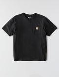 Carhartt Men's K87 Workwear Short Sleeve T-Shirt (Regular and Big & Tall Sizes), Black, 3XL (Reg) 🍁 All In One Marketplace Canada