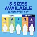 Always Infinity FlexFoam Pads for Women, Size 1, Regular Pad with Wings, Unscented, 108 Count 🍁 All In One Marketplace Canada