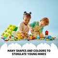 LEGO DUPLO Classic Deluxe Brick Box 10914 Starter Set - Features Storage Box, Bricks, Duplo Figures, Dog, and Car, Creative Play, Great Early Learning Toy for Toddlers Ages 18+ Months 🍁 All In One Marketplace Canada