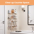 upsimples Clear Acrylic Shelves for Storage, 15" Floating Shelves Wall Mounted for Kids Bookshelf/Display Ledge for Bedroom, Living Room, Bathroom, Kitchen, Set of 4 🍁 All In One Marketplace Canada
