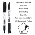 Shuttle Art Permanent Markers, 30 Pack Black Permanent Marker set,Fine Point, Works on Plastic,Wood,Stone,Metal and Glass for Doodling, Marking… 🍁 All In One Marketplace Canada