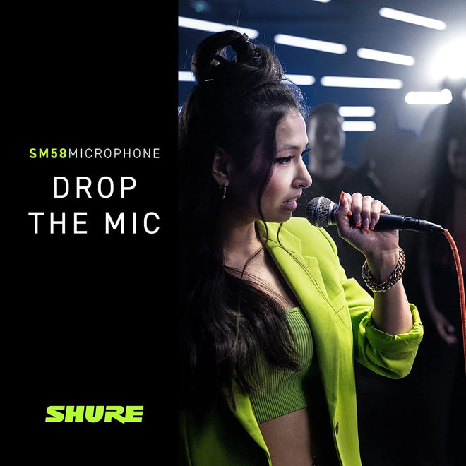 Shure SM58 Pro Dynamic Vocal Microphone with 25-ft XLR Cable 🍁 All In One Marketplace Canada