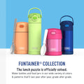 THERMOS FUNTAINER Water Bottle with Straw, 14oz, Princess 🍁 All In One Marketplace Canada