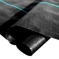 Happybuy 6FT×300FT Weed Barrier Fabric Heavy Duty 2.4OZ, Woven Weed Control High Permeability, Geotextile Fabric for Underlayment, Polyethylene Ground Cover 🍁 All In One Marketplace Canada
