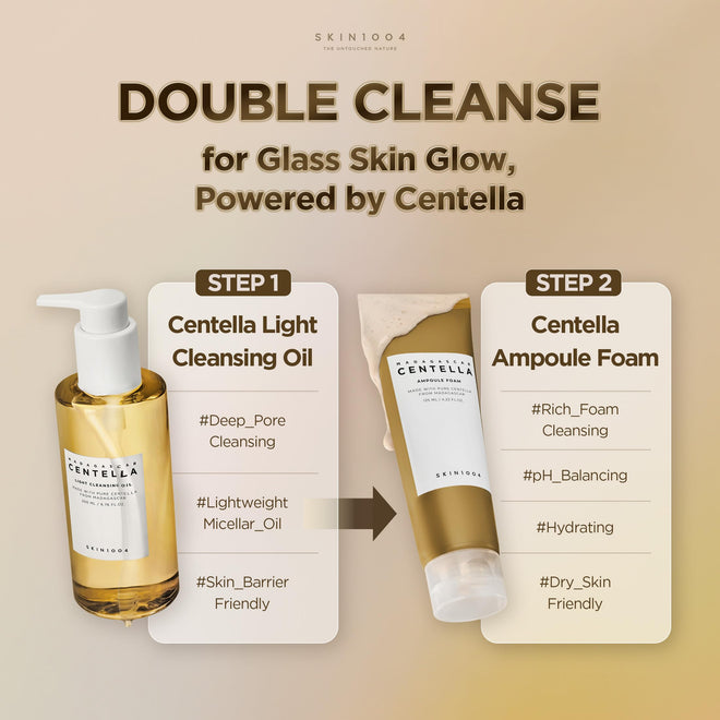 SKIN1004 Madagascar Centella Light Cleansing Oil (6.76 Fluid Ounce) Pure and light oil with fresh cleansing effect, Micellar Cleansing Hypoallergenic Use 🍁 All In One Marketplace Canada