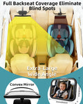 Zacro Baby Car Mirror, Shatter-Proof Acrylic Baby Mirror for Car, Rearview Baby Mirror-Easily to Observe The Baby's Every Move, Safety and 360 Degree Adjustability 🍁 All In One Marketplace Canada