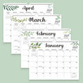 Wall Calendar 2026-2027, 15X12 inch Large Calendar Family Personl Organizer, 21 Months Runs from April 2026 through December 2027, Perfect for Organizing for Office Home (Leaf) 🍁 All In One Marketplace Canada