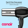 Conair 1875 Watt Pro Styler/Hair Dryer with Ionic Conditioning; Black/Chrome 🍁 All In One Marketplace Canada