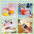 8 Pack Glass Baby Food Storage Containers, 4 oz Leakproof Baby Food Jars with Lids, Small Glass Food Containers for Infant Baby Food, Freezer & Microwave Safe, BPA Free 🍁 All In One Marketplace Canada