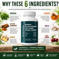 ALL-IN-ONE Moringa 8000 mg with Ceylon Cinnamon 4000 mg, Tart Cherry, Turmeric, Ginger & Garlic (Per Serving: 2 Capsules) – Antioxidant, Detox, Energy & Metabolic Support – Made in Canada 🍁 All In One Marketplace Canada