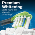 Philips Sonicare W3 Whitening Brush Heads, 2-Pack, 6 Month Supply, Black 🍁 All In One Marketplace Canada
