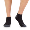 Fruit of the Loom mens 12 Pair Pack Dual Defense Cushioned Casual Sock, Black, 6-12 🍁 All In One Marketplace Canada