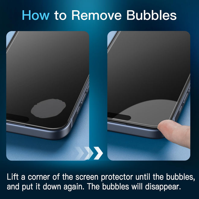 JETech Privacy Screen Protector for iPhone 15, 2-Pack 🍁 All In One Marketplace Canada