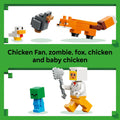 LEGO Minecraft Chicken Farm Building & Pretend Play Toy for Boys & Girls - Video Game Playset & Toy Figures for Kids, Ages 7+ - W/Chicken Fan Minifigure - Gift Idea for Birthdays - 21585 🍁 All In One Marketplace Canada