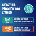 NicoDerm Clear Nicotine Patches Step 1 (21mg) – Discreet 24-Hour Quit Smoking Aid, All-Day Craving and Withdrawal Support, Easy to Use Stop Smoking Patches, 7 Count 🍁 All In One Marketplace Canada