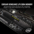 CORSAIR Vengeance LPX DDR4 RAM 32GB (2x16GB) Up to 3200MHz CL16-20-20-38 1.35V Intel XMP AMD EXPO Computer Memory – Black (CMK32GX4M2E3200C16) 🍁 All In One Marketplace Canada