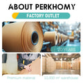 PerkHomy 36" x 2,400" (200') Brown Kraft Paper Roll for Craft Bulletin Board Paper Art Table Covering Crafting Gift Wrapping Bouquet Packing Parcel 70GSM 50LB (Brown, 36" x 200') 🍁 All In One Marketplace Canada