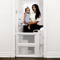 Safety 1st Lift, Lock and Swing Gate - Pressure or Hardware installed, Fits Spaces Between 28" and 42" Wide, 28" Tall, White 🍁 All In One Marketplace Canada