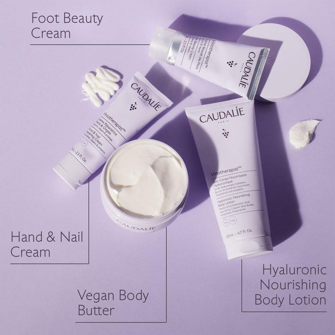 Caudalie Vinotherapist Hand and Nail Cream with Shea Butter and Grapeseed Oil, Vegan and Dermatologically Tested - 75 mL 🍁 All In One Marketplace Canada