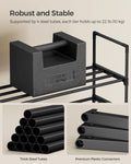 SONGMICS Shoe Rack, 3-Tier Shoe Organizer, Sturdy Storage Shelf, Upright or Upside Down, for 16-20 Pairs, Stackable, for Entryway, 30 x 92 x 55 cm, Black ULSA303B02 🍁 All In One Marketplace Canada