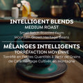 Intelligent Blends Medium Dark Roast Coffee Pods, 100 ct, Single Serve Pods – 100% Arabica Coffee, Compatible with Keurig K Cups Maker 🍁 All In One Marketplace Canada